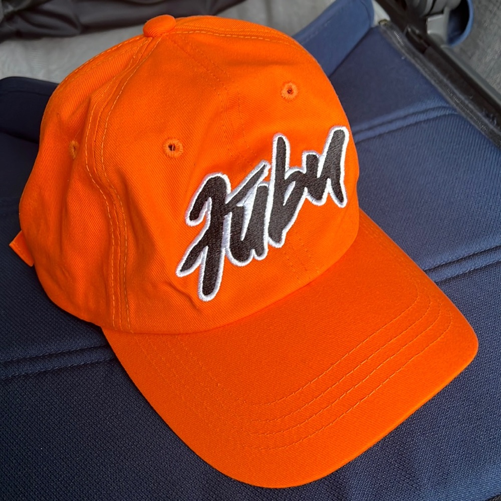 Original FUBU Adjustable Orange Cap